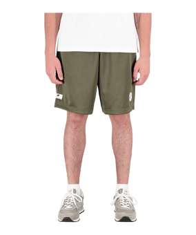 New Balance Essentials Hoops pantaloncini blu - marrone