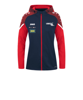 JAKO Performance Kapuzenjacke Damen Blau F909