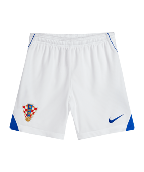 Nike HNS Kroatien Short WM 2026 Kids Weiß F100 - weiss