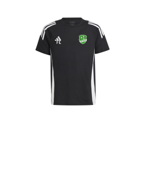 adidas Tiro 24 T-Shirt Kids Schwarz Weiss