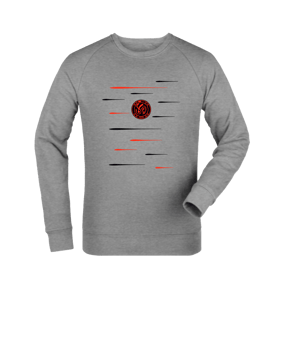 Merch Roller Sweatshirt Heather Grey | #lines