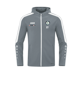 JAKO Power Kapuzenjacke Kids Grau F840