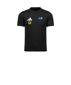 adidas Entrada 26 Trainingsshirt Kids Schwarz