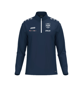 JAKO One Zip Top Blau F900