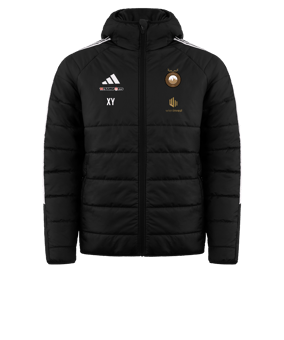 adidas Tiro 24 Winterjacke Schwarz Weiss