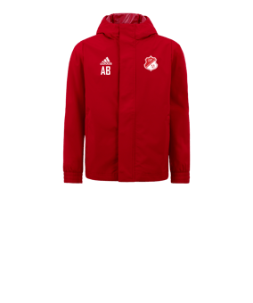 adidas Entrada 22 Allwetterjacke Kids Rot