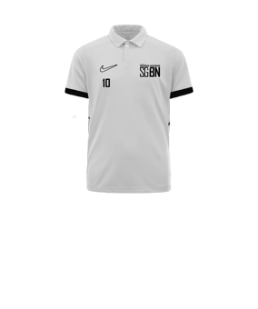 Nike Academy 25 Polo Kids Weiss F100