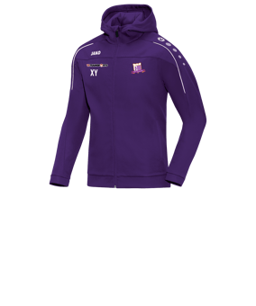 JAKO Classico Kapuzenjacke Kids Lila F10