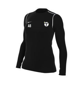 Nike Park 20 Sweatshirt Damen Schwarz Weiss F010