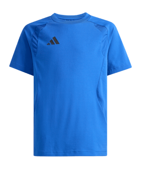 adidas Tiro Travel T-Shirt Kids Blau - blau