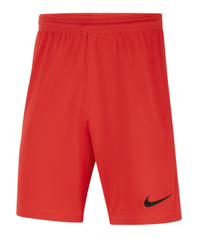 Nike Park III Short Kids Rot F635 - rot
