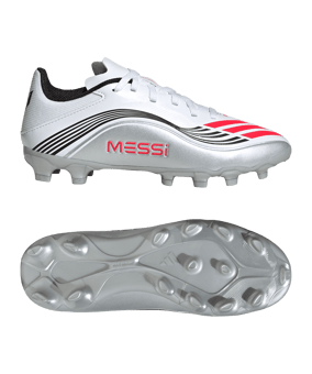 adidas F50 Messi League MG PRESTIG10 Kids Weiß - weiss
