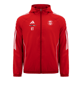 adidas Tiro 24 Windbreaker Rot Weiss
