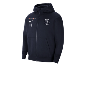 Nike Park 20 Fleece Kapuzenjacke Kids Blau F451