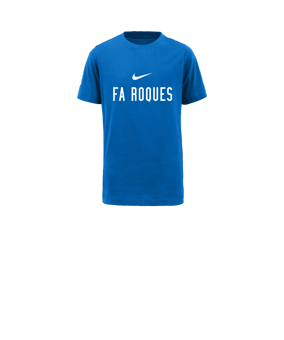 T-shirt Nike Park 20 enfants Bleu blanc F463 