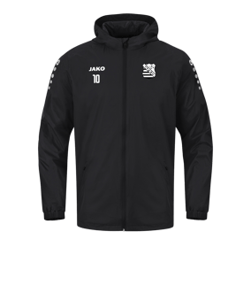 Veste tout temps JAKO équipe 2.0 noire F800 