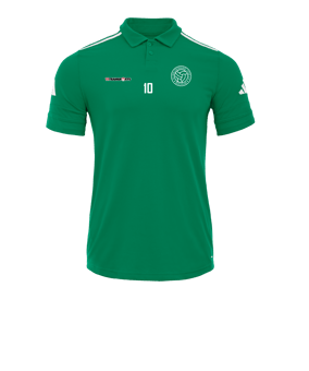 adidas Squadra 25 Polo Grün