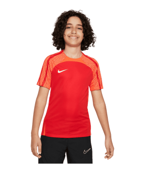 Nike Strike 23 T-Shirt Kids Rot Weiss F658 - rot