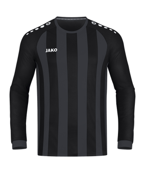 JAKO Inter Trikot Langarm Schwarz Grau F801 - schwarz