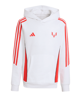 adidas Messi Hoody Kids Weiß - weiss