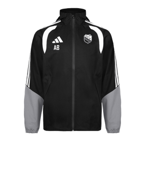 adidas Tiro 26 Regenjacke Schwarz