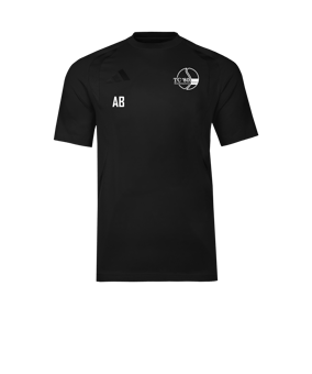 adidas Tiro Travel T-Shirt Schwarz