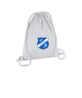 Merch Organic Premium Cotton Gymsack Light Grey | #logo4c