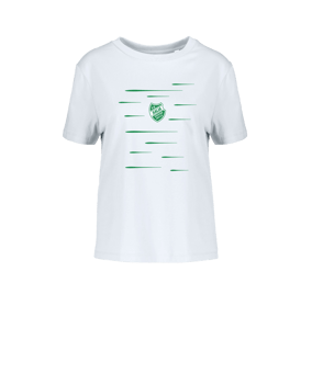 Merch Muser T-Shirt Women White | #lines