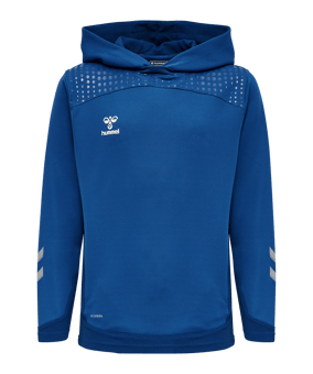 Hummel hmlLEAD Hoody Kids Blau F7045 - blau