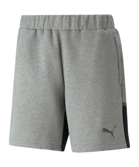 PUMA teamCUP Casuals Short Grau F13 - grau