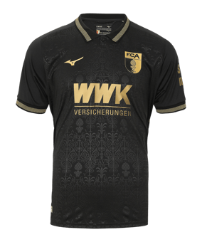 Mizuno FC Augsburg Trikot 3rd 2025/2026 Schwarz F09 - schwarz