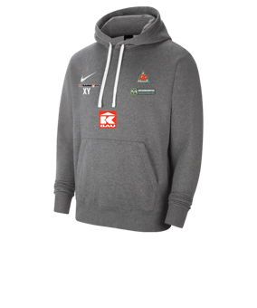 Nike Park 20 Fleece Hoody Grau Weiss F071