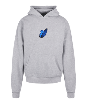 Mister Tee Le Papilloversized Hoody Grau - grau