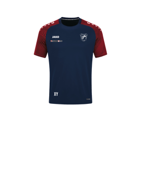 JAKO Performance T-Shirt Kids Dunkelblau Rot F909