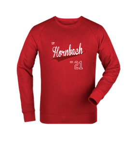 Merch Roller Sweatshirt Red | #town