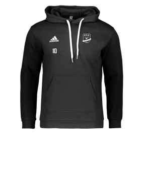 adidas Entrada 22 Hoody Schwarz