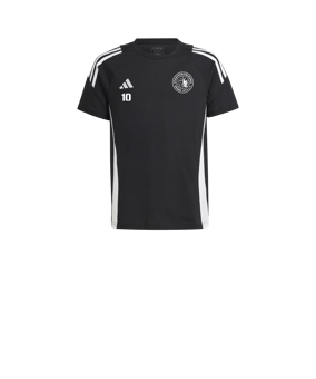 adidas Tiro 24 T-Shirt Kids Schwarz Weiss