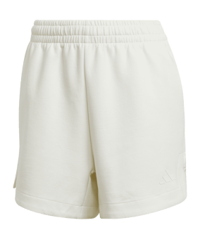 adidas Soft Lux Loose Short Damen Weiß - weiss