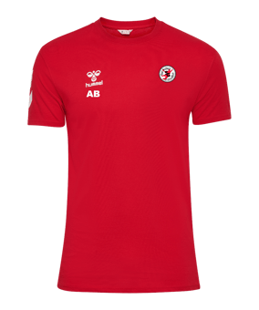 Hummel Go 2.0 Chevron T-Shirt Rot F3062