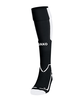 JAKO Lazio Stutzenstrumpf Schwarz Weiss F80 - schwarz