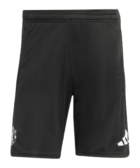 adidas Manchester United Training Short Schwarz - schwarz