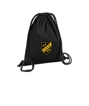 Merch Organic Premium Cotton Gymsack Black | #logo4c
