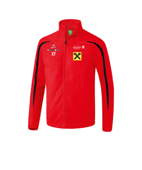 Erima Laufjacke Rot Schwarz