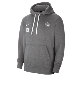 Nike Park 20 Fleece Hoody Grau Weiss F071