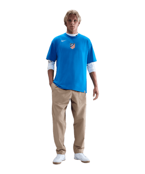Nike Atletico Madrid T90 Remix T-Shirt Blau F406 Nike Atletico Madrid T90 Remix T-Shirt Blau F406 - blau