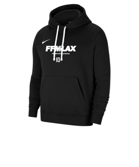 Nike Park 20 Fleece Hoody Schwarz Weiss F010