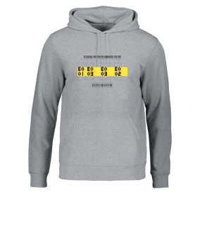 Merch Drummer 2.0 Hoody Heather Grey | #established