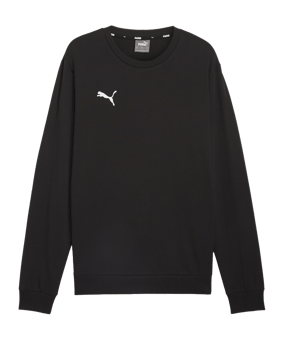 PUMA teamGOAL Casuals Sweatshirt Schwarz F03 - schwarz