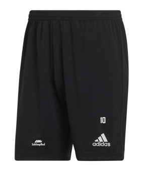 adidas Entrada 22 Short Schwarz