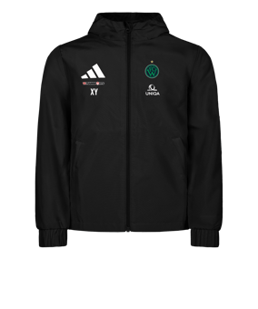 adidas Entrada 26 Regenjacke Schwarz
